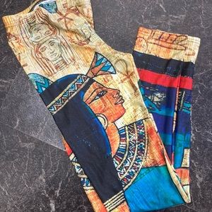 Egyptian Print Leggings